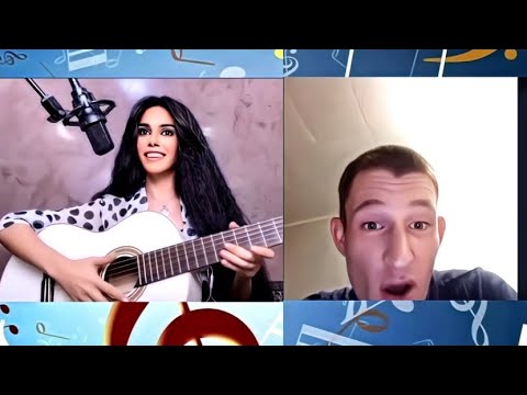 Видео: Гитаристка в чат рулетке шокировала иностранцев🎸🔥