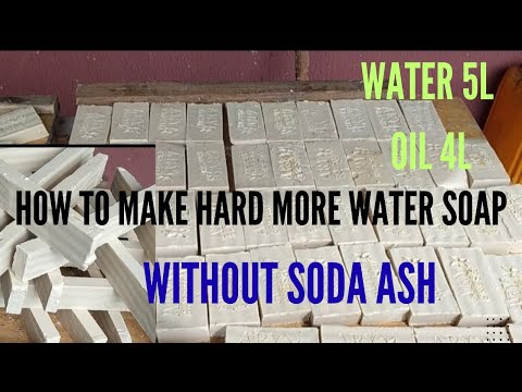 Видео: ПРОИЗВОДСТВО ПРИБЫЛЬНОГО МЫЛА ДЛЯ ОЧИСТКИ ВОДЫ БЕЗ КАЛЬЦИНИРОВАННОЙ СОДЫ