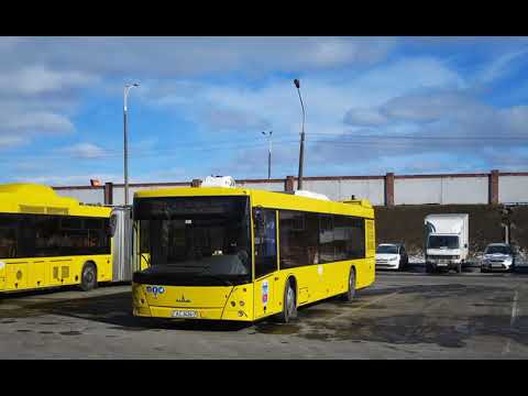 Видео: Информатор автобусного маршрута г.Минска №5д (голос Александра Крапиневича)