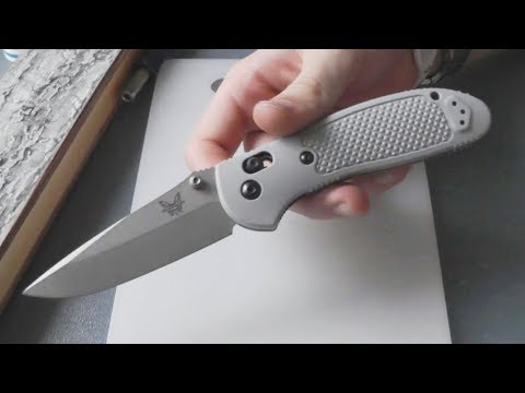 Видео: Benchmade Griptilian 551 - разборка ножа, внутренности, подгонка