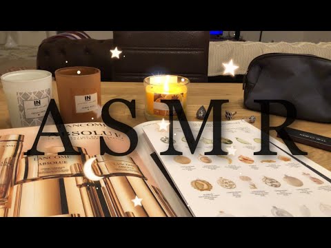 Видео: Ты точно уснёшь! АСМР коробка конфет, листаю новогодний каталог. Бижутерия. Таппинг, шуршалки