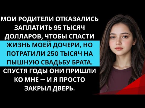 Видео: Они дали 250 тысяч на свадьбу, но не спасли мою дочь — пока я не стал их последней надеждой.