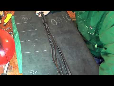 Видео: №2 Нарезаем полосы для Нагайки. (Или Кнута)