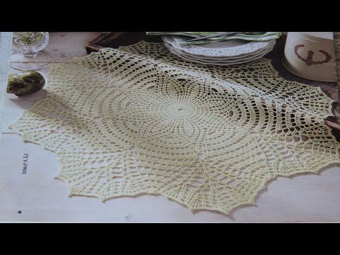 Видео: Сама НЕЖНОСТЬ! ПРОСТАЯ весенняя салфетка КРЮЧКОМ. СХЕМА. Первая часть.