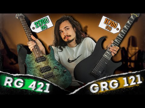 Видео: 🎸Чи варто переплачувати за гітару? Порівняємо дві гітари Ibanez GRG121DX VS RG421PB