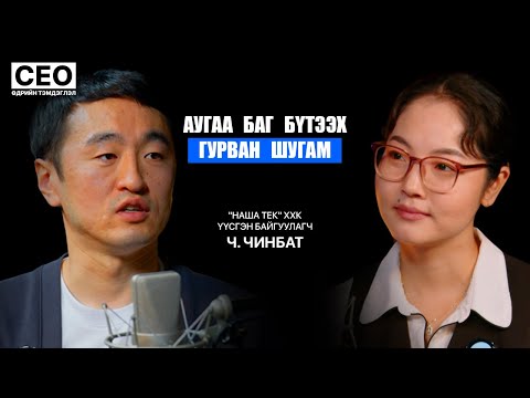Видео: CEO-ийн өдрийн тэмдэглэл: Ч.Чинбат | "Наaшаa Тек" ХХК, Үүсгэн байгуулагч | S1EP8