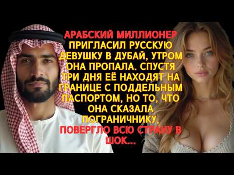 Видео: АРАБСКИЙ МИЛЛИОНЕР ПРИГЛАСИЛ ЕЁ В ДУБАЙ… А УТРОМ ОНА ПРОПАЛА. ЧЕРЕЗ 3 ДНЯ ЕЁ НАШЛИ НА ....
