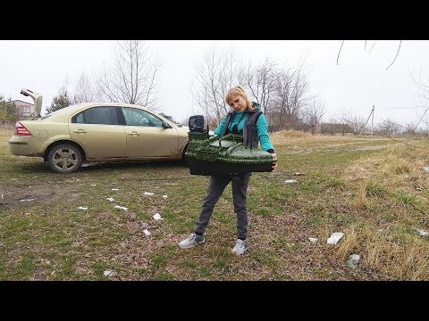 Видео: Эхолот Lucky ff918 C показывает водоросли или нет?