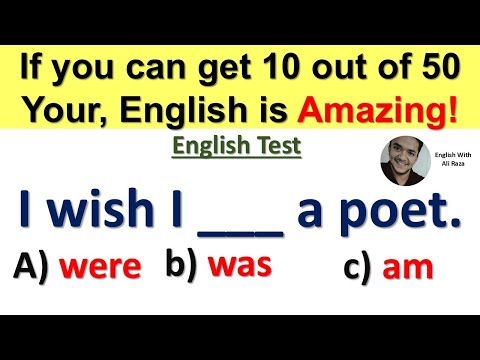 Видео: 50+ тестов по грамматике американского английского 🇺🇸 | Только немногие могут пройти этот тест по...