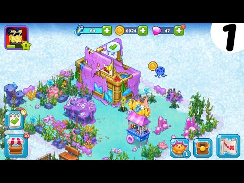 Видео: SpongeBob Adventures➤Часть 1. Находим друзей➤Прохождение