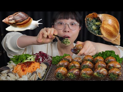 Видео: Приготовление улиток 🐌Mukbang eating show