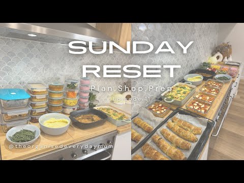 Видео: Воскресная перезагрузка — планируйте. Делайте покупки. Готовьтесь всей семьей из 5 человек к еще ...