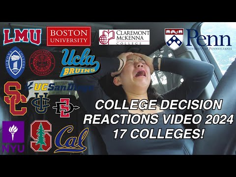Видео: РЕАКЦИИ НА РЕШЕНИЯ В КОЛЛЕДЖЕ 2024 (Калифорнийские университеты, Университет Пенсильвании, Стэнфо...
