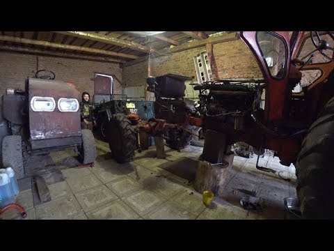 Видео: Ремонт трактора Т-40 ч № 2 ,передний мост.