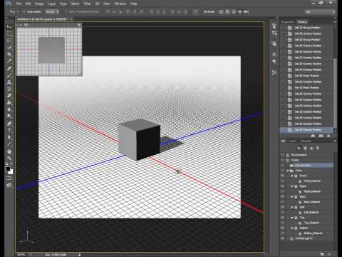 Видео: 3d в фотошопе - основы