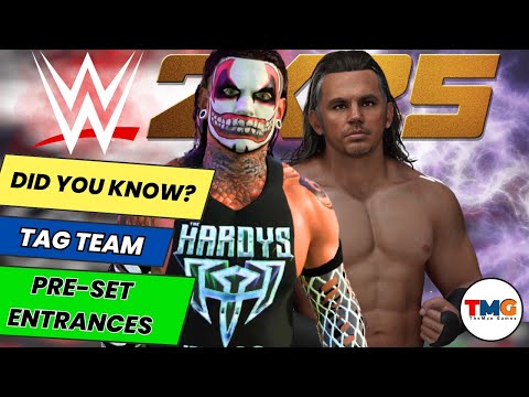Видео: WWE 2K25: Знаете ли вы, что предустановленные входы в Tag Team