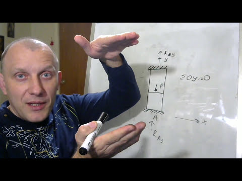 Видео: Статически неопределимые задачи на Растяжение сжатие. #Сопромат.