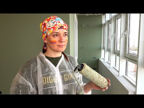 Видео: КРАСИМ СТЕНЫ САМИ! Косяки/фишки