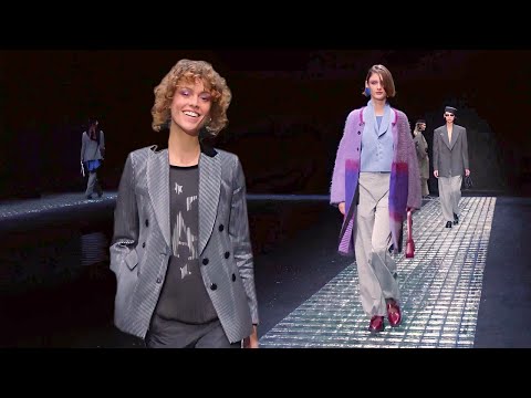 Видео: Emporio Armani Милан мода Осень 2024 Зима 2025 | Одежда и аксессуары