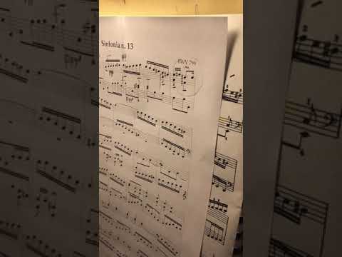 Видео: «Пианистическая кухня» Bach Sinfonia a moll Бах Синфония ля минор Пульс, «стереофония»(3D principle)