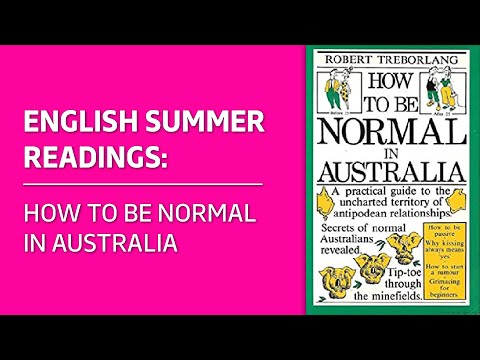 Видео: Вебинар: How to be Normal in Australia
