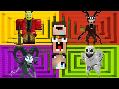 Видео: 2 НУБА И ДЕВУШКА ПРО НАШЛИ НОВЫЕ ЛАБИРИНТЫ К МОНСТРАМ В МАЙНКРАФТ | Глазастая Морда