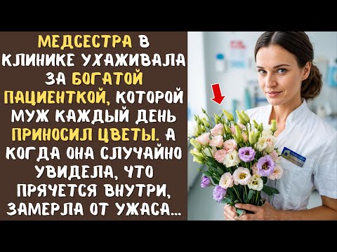 Видео: МЕДСЕСТРА в клинике ухаживала за угасающей пациенткой, которой МУЖ каждый день приносил цветы...