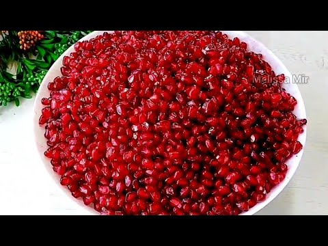 Видео: СВЕЖИЙ ГРАНАТ в любое время года! Храните гранат вот так!