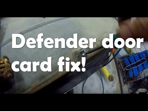 Видео: Профессиональный способ снятия дверной карты Defender и исправление сломанных зажимов!