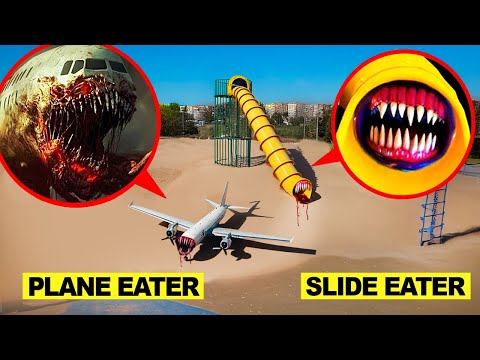 Видео: ДРОН МОНИТОРИРУЕТ PLANE EATER И ВСЕХ SLIDE EATER НА КАМЕРУ В 3 часа ночи!