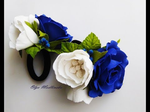 Видео: Резинки для волос с фоамирана