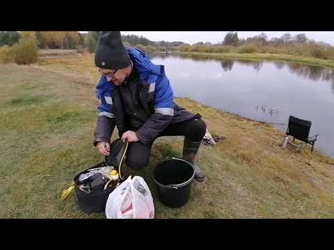 Видео: Осенняя рыбалка на Березине! Холодная погода. Закрытие сезона на фидер.