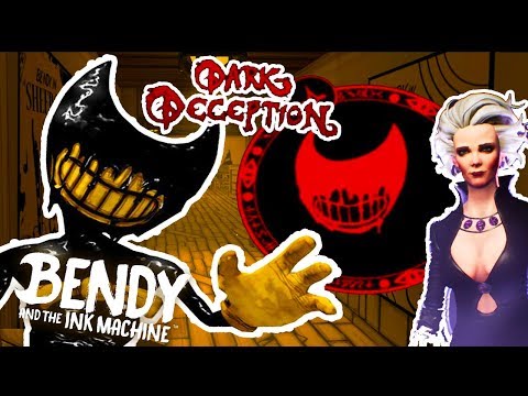 Видео: БЕНДИ ПОПАЛ В DARK DECEPTION ! - Bendy And The Lost In Darkness - #1