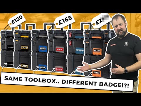 Видео: RIDGID PRO GEAR, ERBAUER STACK и JCB SITE SYSTEM — это абсолютно один и тот же набор инструментов...
