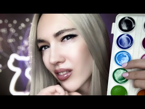 Видео: АСМР 🎨НАРИСУЮ ТЕБЯ🎨 ASMR🎨 I'll draw you #asmr #асмр #асмрвидео #асмрзвукирта