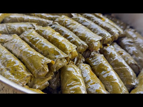 Видео: ЭТОТ РЕЦЕПТ ОКАЗАЛСЯ САМЫМ ЛУЧШИМ! ГОТОВЛЮ ВСЁ ЛЕТО И НЕ ТОЛЬКО/ ТОЛМА ИЗ ВИНОГРАДНЫХ ЛИСТЬЕВ