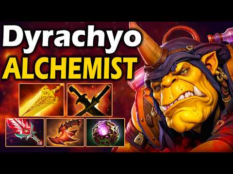 Видео: Дурачье на Алхимике, Лучший ФАРМЕР в текущей доте! - Dyrachyo Alchemist 7.37 ДОТА 2