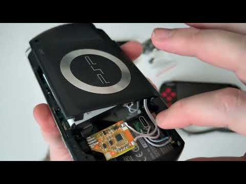 Видео: Батарейный мод для PSP (psp battery mod)