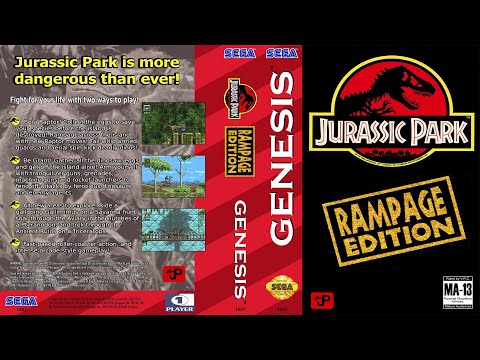 Видео: [SEGA TIME] Jurassic Park : Rampage Edition - Прохождение  (16 BİT)