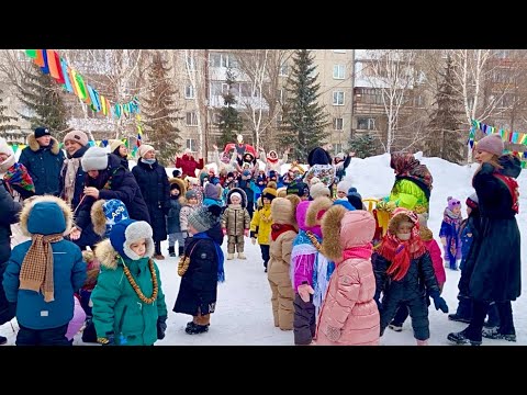 Видео: 🇰🇿 Масленица 🥞 Проводы зимы в детском саду @ygolek_2005 ☃️ 27.02.2025