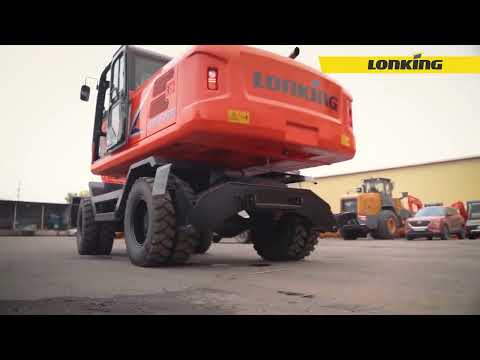 Видео: Колесный экскаватор Lonking CDM 6150W  Дилер Лонкинг -   Интек43
