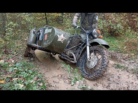 Видео: Осенний МОТОПРОХВАТ. В живых остался только ДНЕПР...