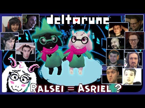 Видео: Реакции Летсплейщиков на Истинное Лицо Ральзея из DeltaRune (Undertale 2)