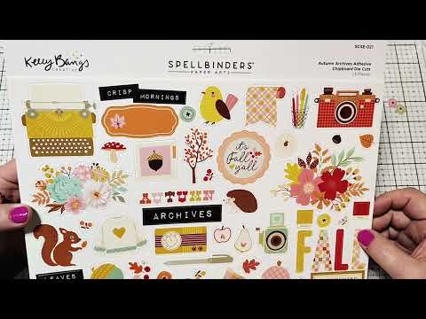 Видео: Spellbinders Haul! Новая осенняя коллекция архивов