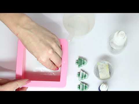 Видео: Мыло ручной работы - Морозный зимний день