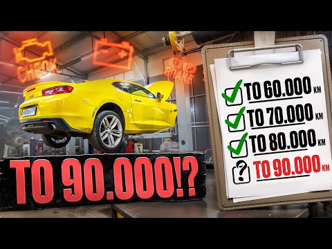 Видео: Chevrolet Camaro с пробегом 90 тыс.км. Первые проблемы