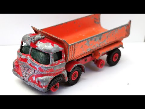 Видео: Самосвал Ховерингем № К-1 Matchbox Ремонт спички. Литая модель. Дополнительные детали