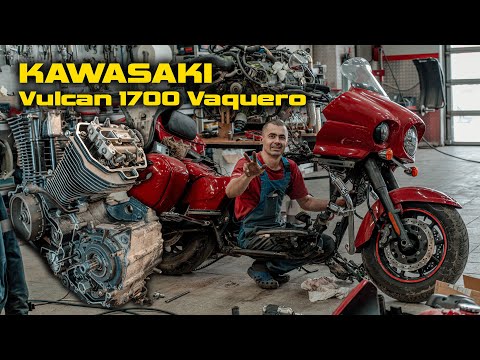 Видео: ПОЛНАЯ РЕВИЗИЯ - KAWASAKI Vulcan 1700 Vaquero [ S MOTORS ]