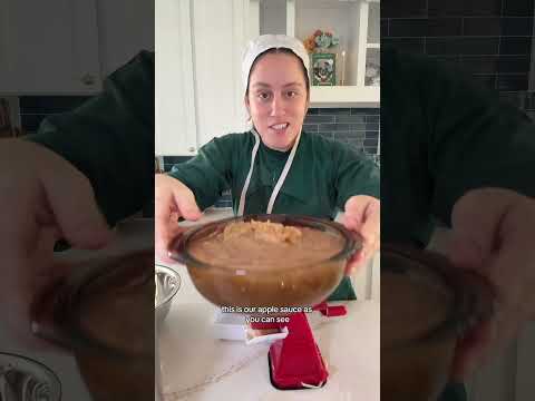 Видео: Домашнее яблочное пюре