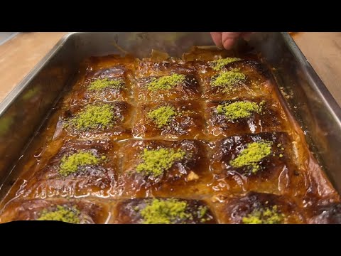 Видео: Быстрая пахлава с готовыми корочками